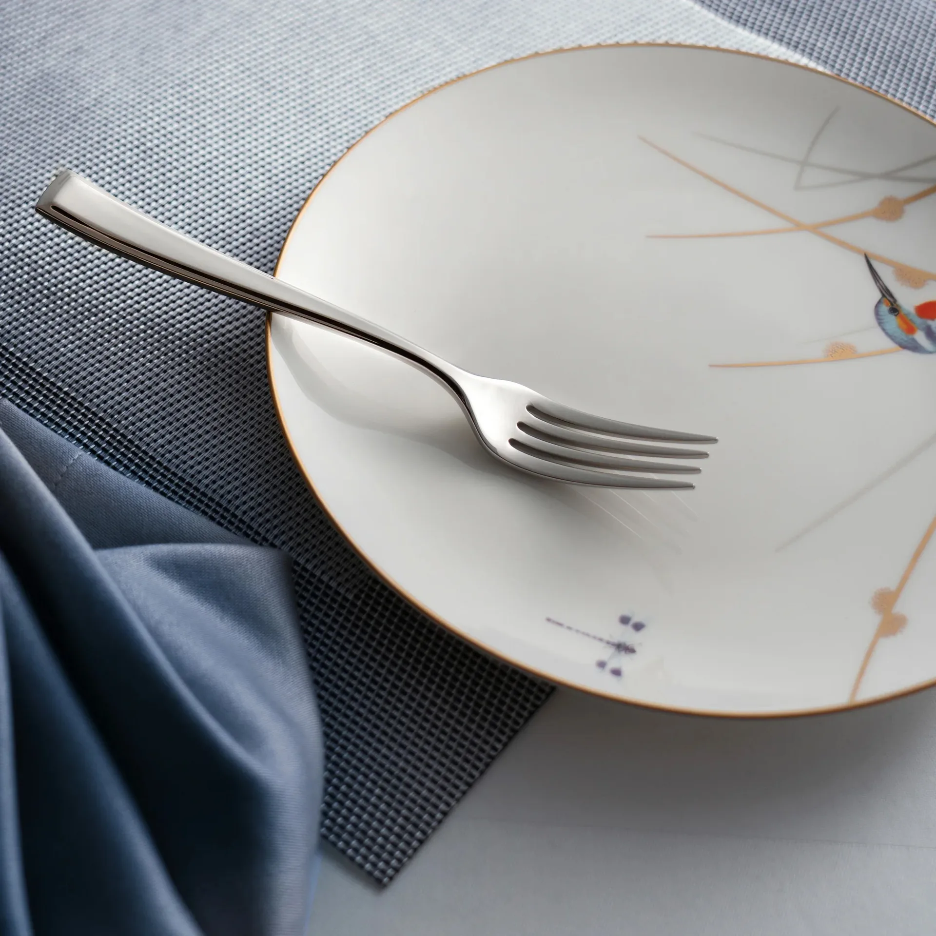 Fairford bright garfo de entrada, Aço inoxidável, 18,2 cm Robert Welch