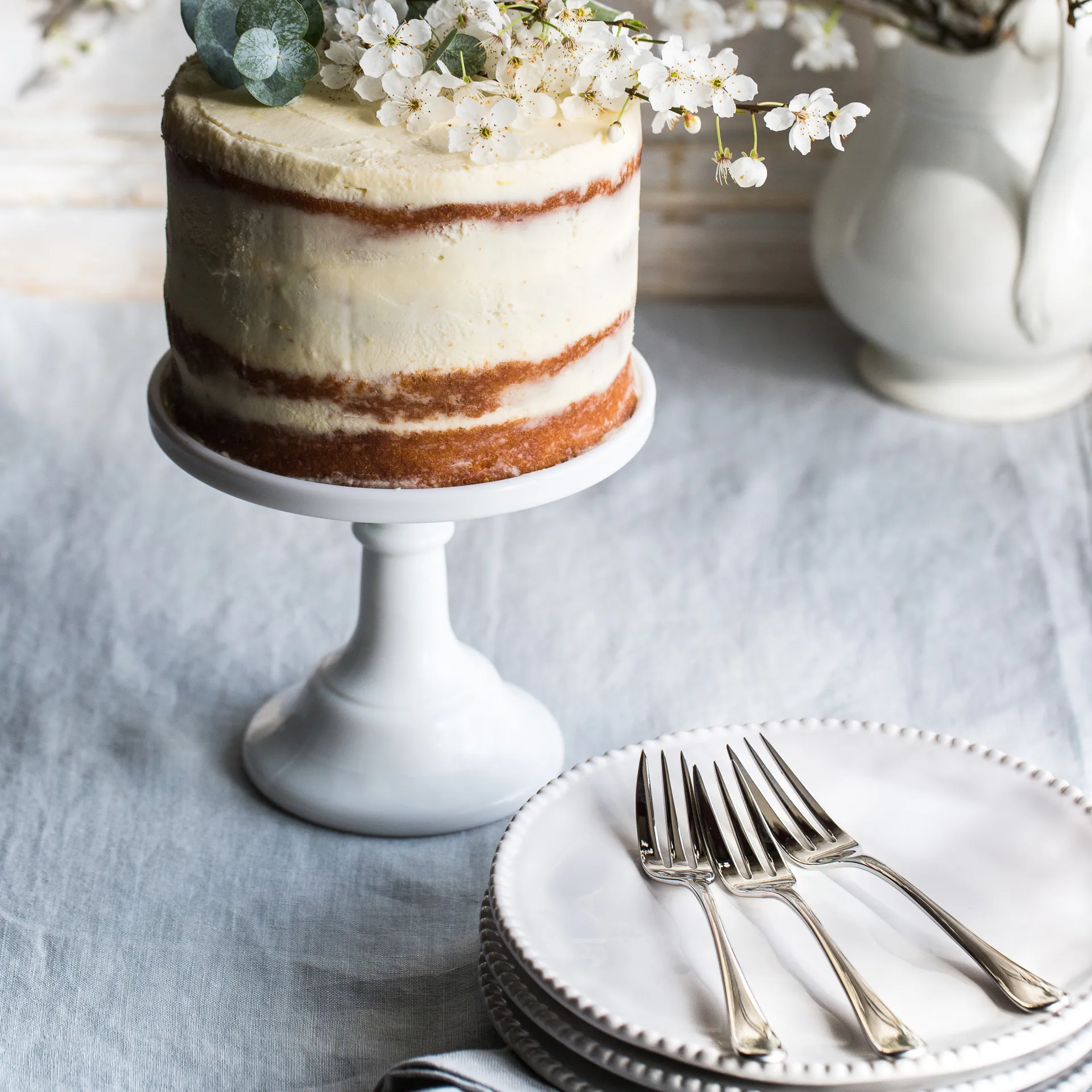 Garfo de sobremesa espelhado Radford, Aço inoxidável Robert Welch