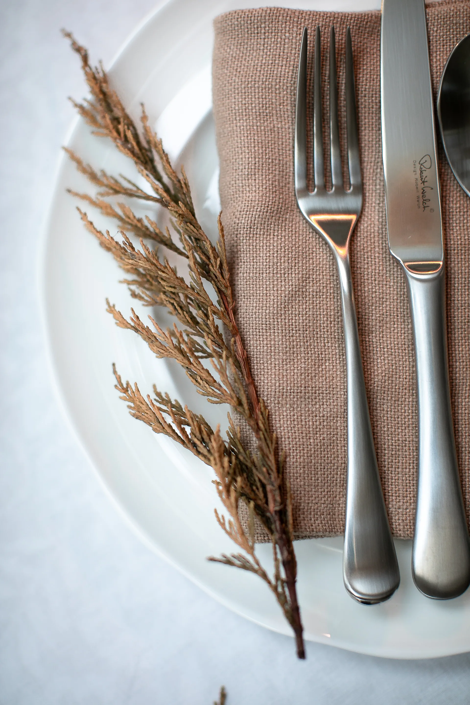 Garfo mate Radford, Aço inoxidável Robert Welch