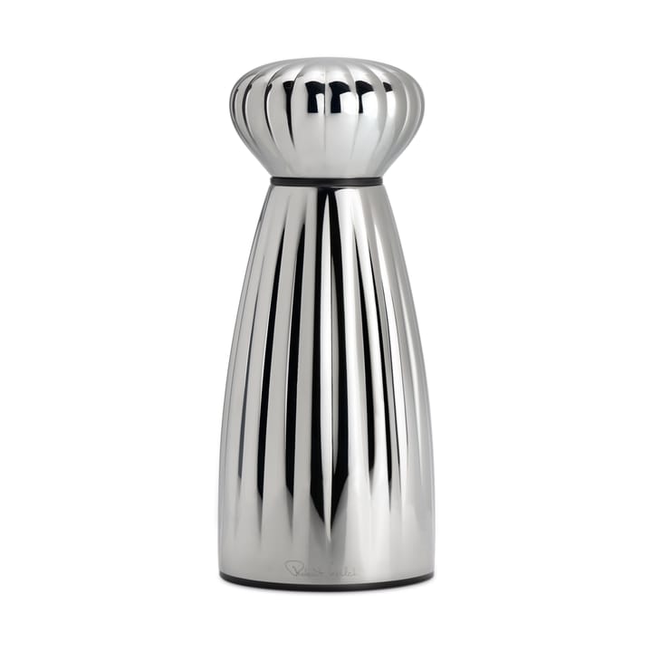 Palm bright moinho de pimenta aço inoxidável 16,8 cm - Preto - Robert Welch