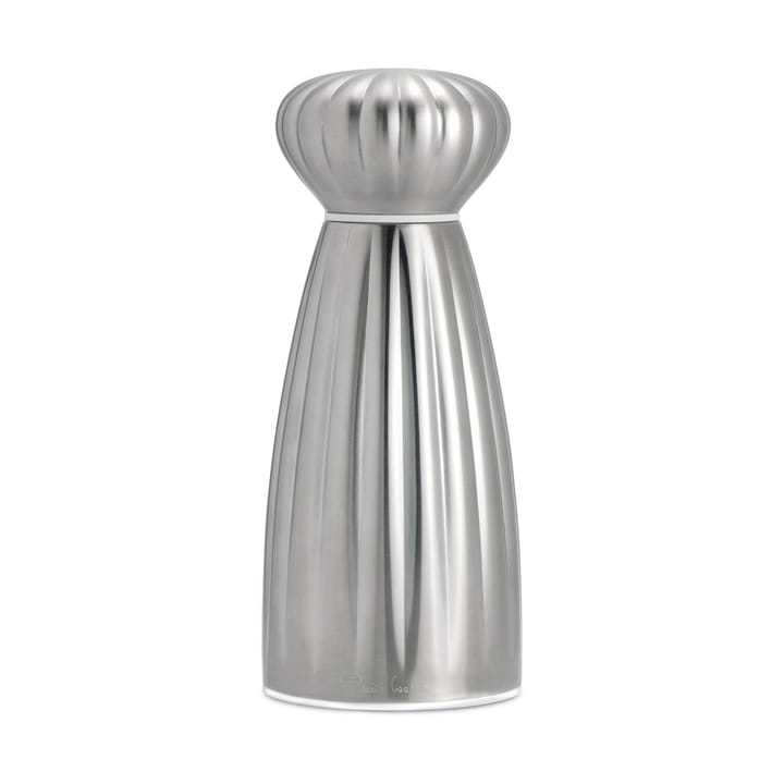 Palm satin moinho de sal aço inoxidável 16,8 cm - Branco - Robert Welch