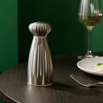 Palm satin moinho de sal aço inoxidável 16,8 cm - Branco - Robert Welch