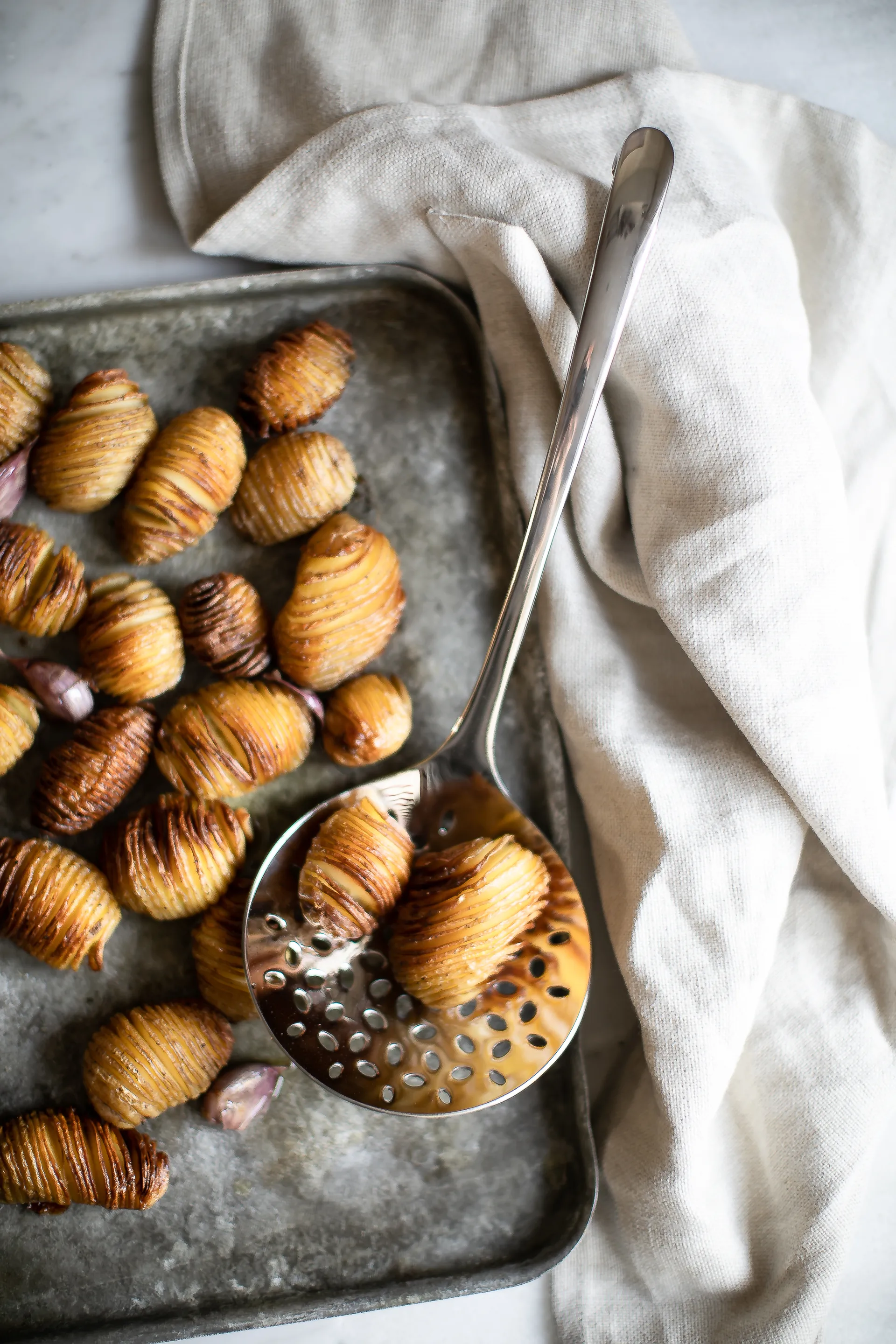 Robert Welch signature colher de espuma perfurada, Aço inoxidável Robert Welch