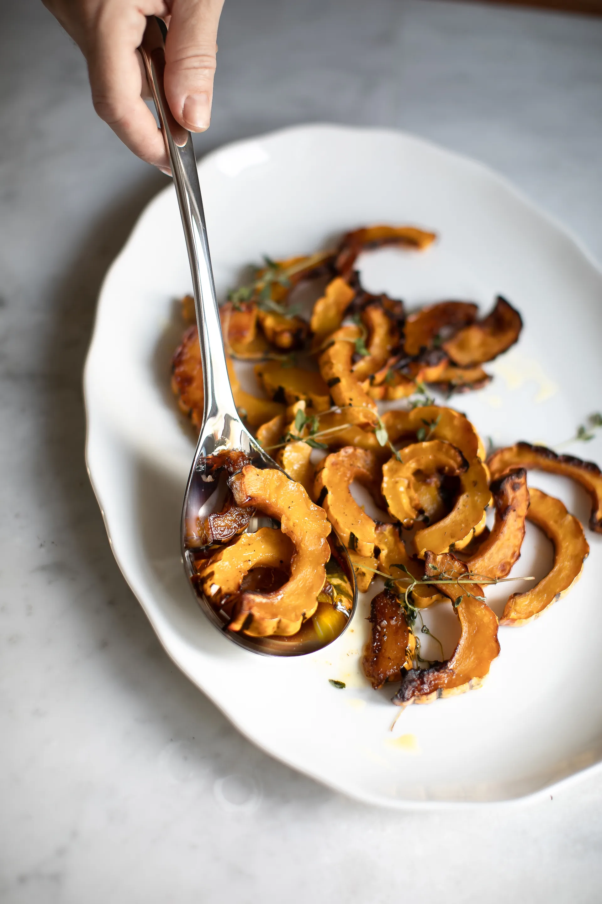 Robert Welch signature colher de servir funda, Aço inoxidável Robert Welch