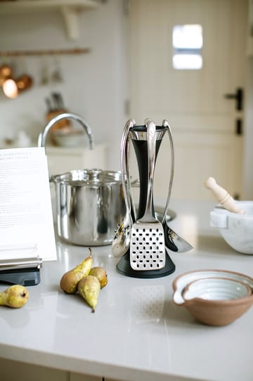 Robert Welch Signature suporte para utensílios de cozinha 6 peças - Preto - Robert Welch