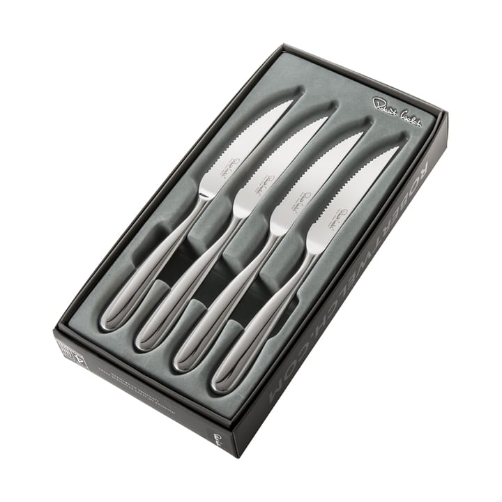 Stanton Bright faca de churrasco 4 peças, Aço inoxidável Robert Welch