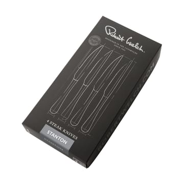 Stanton Bright faca de churrasco 4 peças - Aço inoxidável - Robert Welch