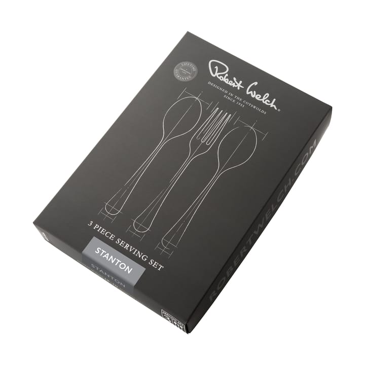 Stanton Bright talheres de serviço 3 peças, Aço inoxidável Robert Welch