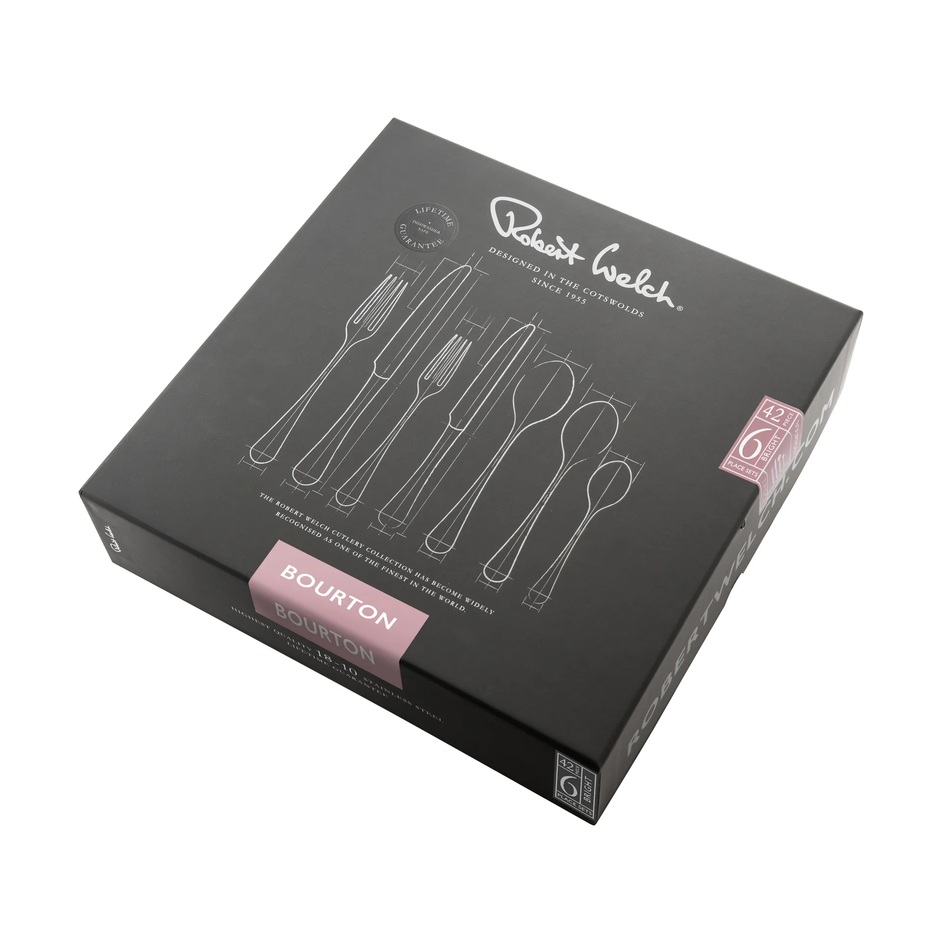 Talheres Bourton Bright, 42 peças Robert Welch