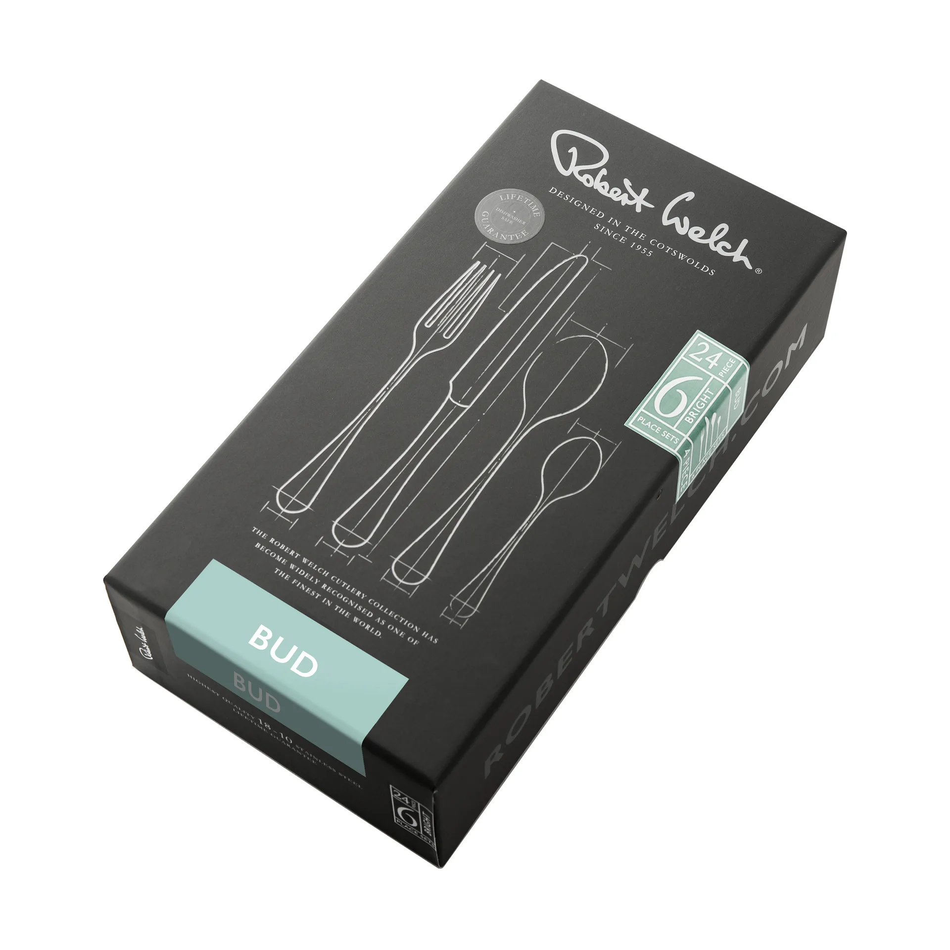 Talheres Bud Bright, 24 peças Robert Welch