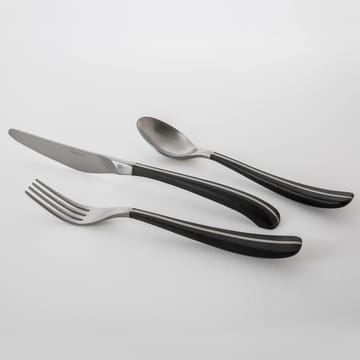 Talheres Contour 24 peças - preto - Robert Welch