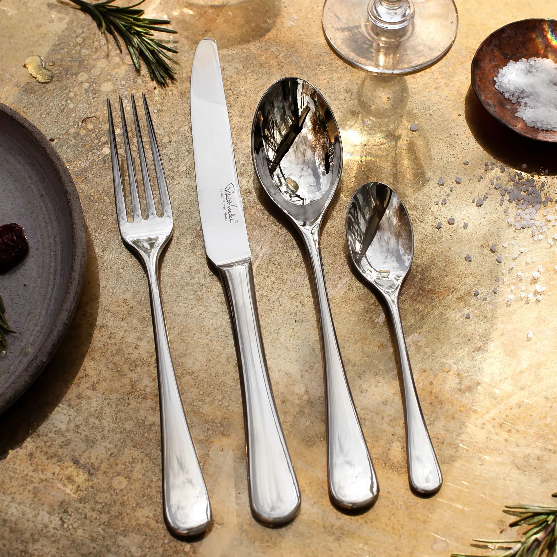 Talheres Radford espelhados, 24 peças Robert Welch