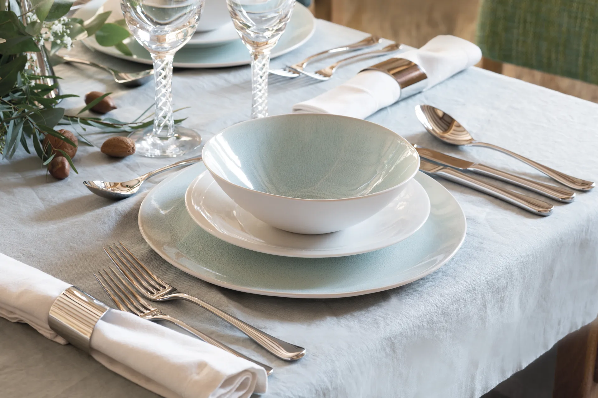 Talheres Radford espelhados, 42 peças Robert Welch