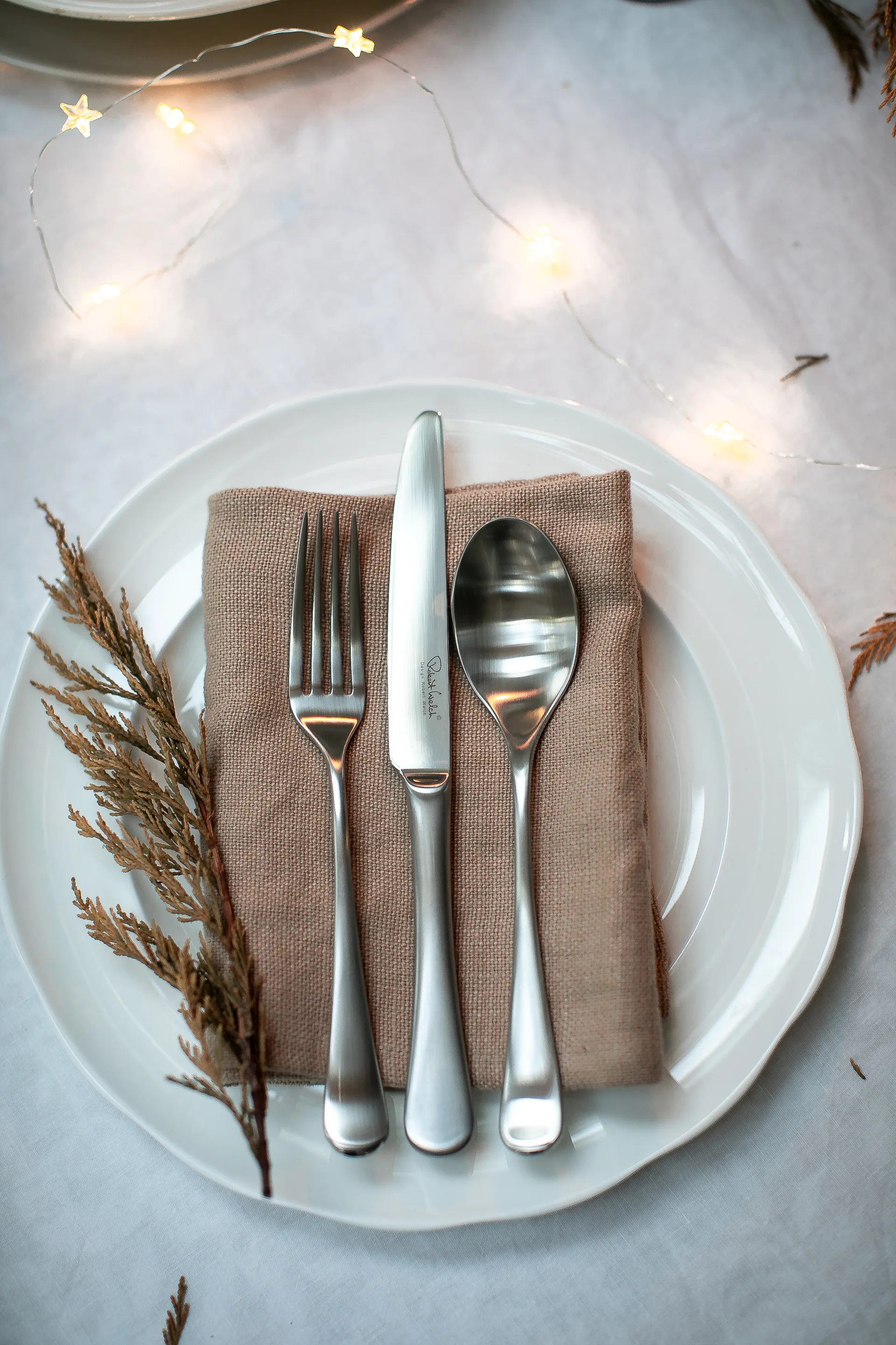 Talheres Radford mate, 84 peças Robert Welch