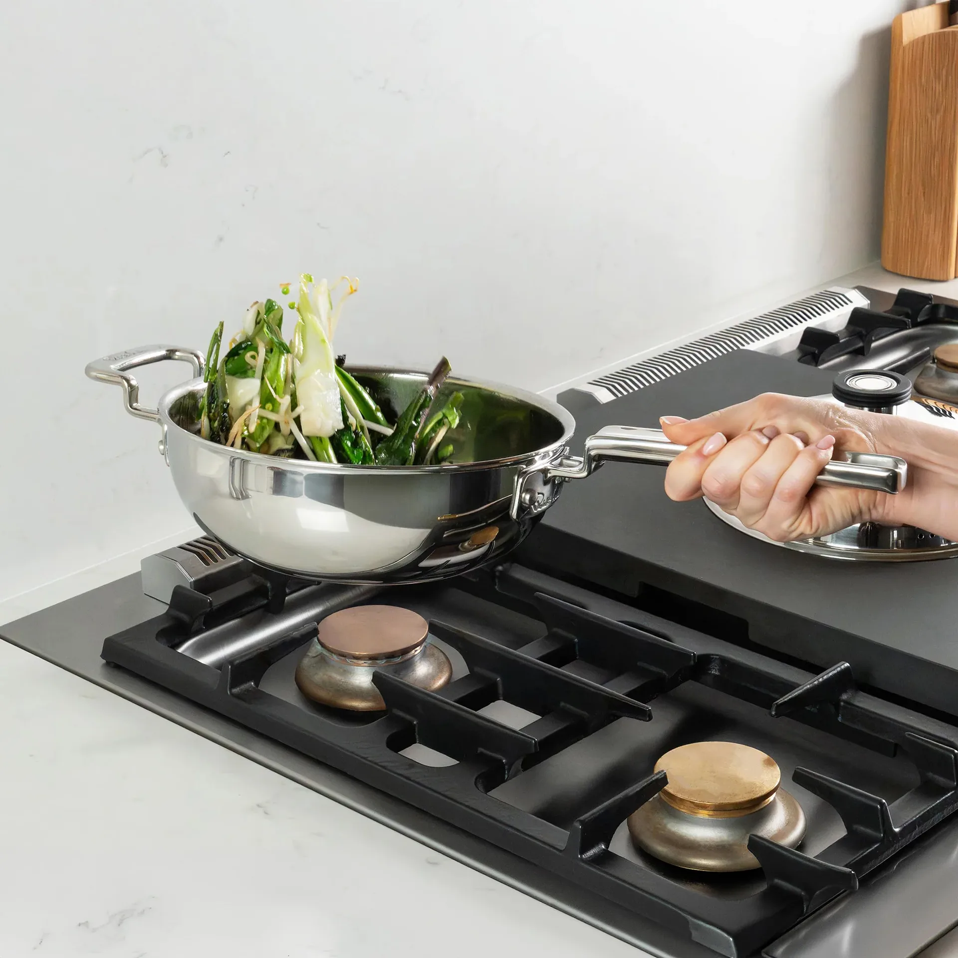 Wok 316 Series, Aço inoxidável, 22 cm Robert Welch