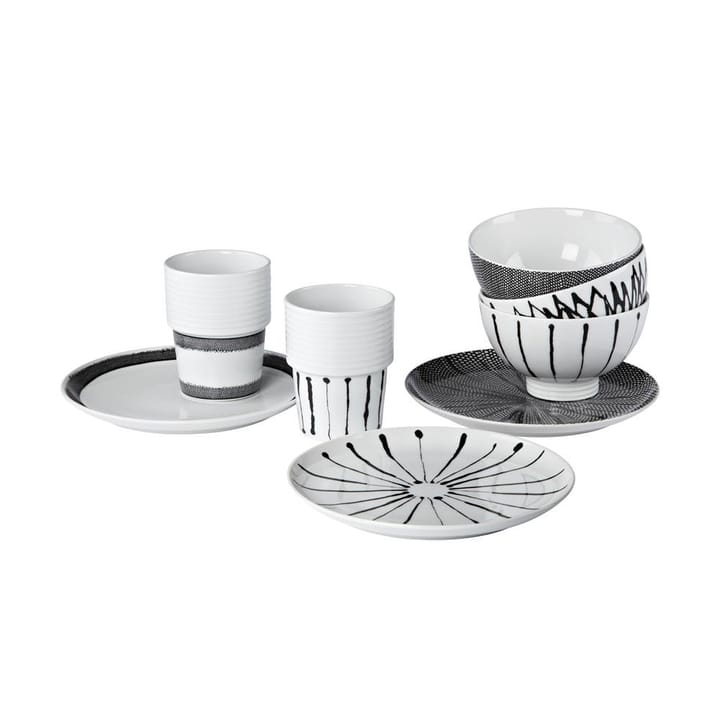 Caneca Filippa K 2 un. - Ink stripe, conjunto de 2 - Rörstrand