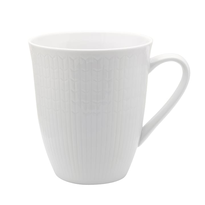 Caneca grande Swedish Grace - snow (branco) - Rörstrand