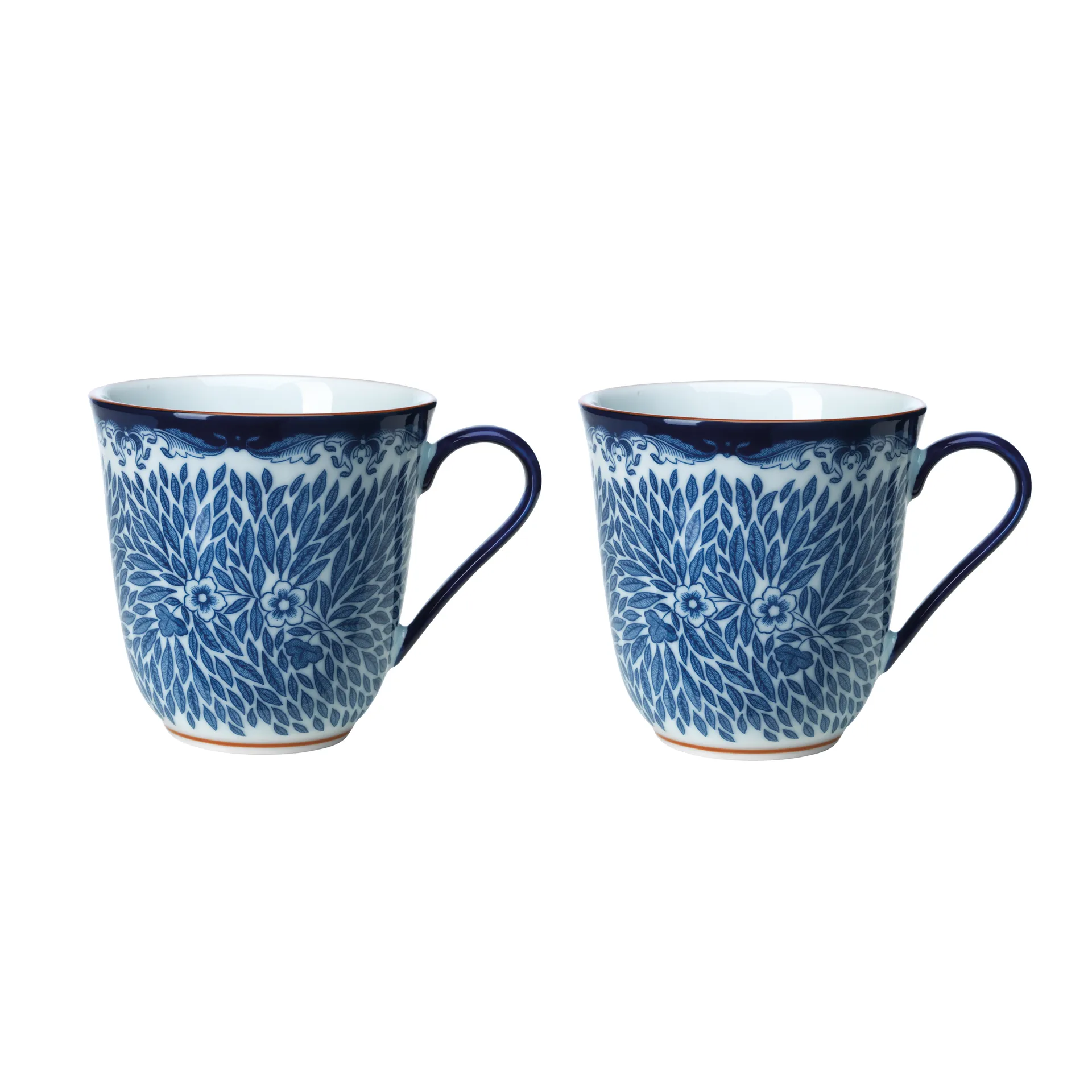 Caneca Ostindia Floris 30 cl, 2 un., Azul Rörstrand