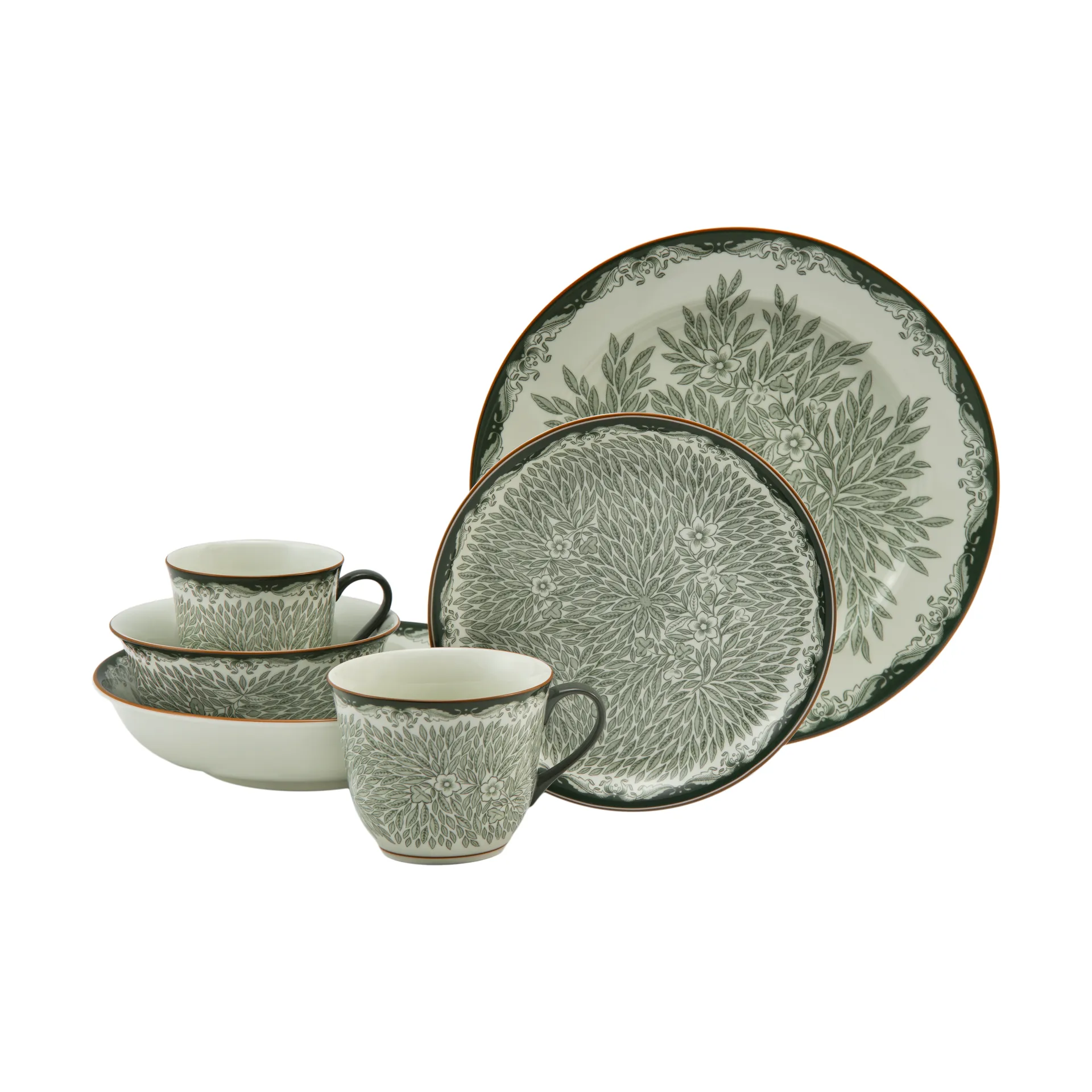 Caneca Ostindia Floris 40 cl, Verde
 Rörstrand