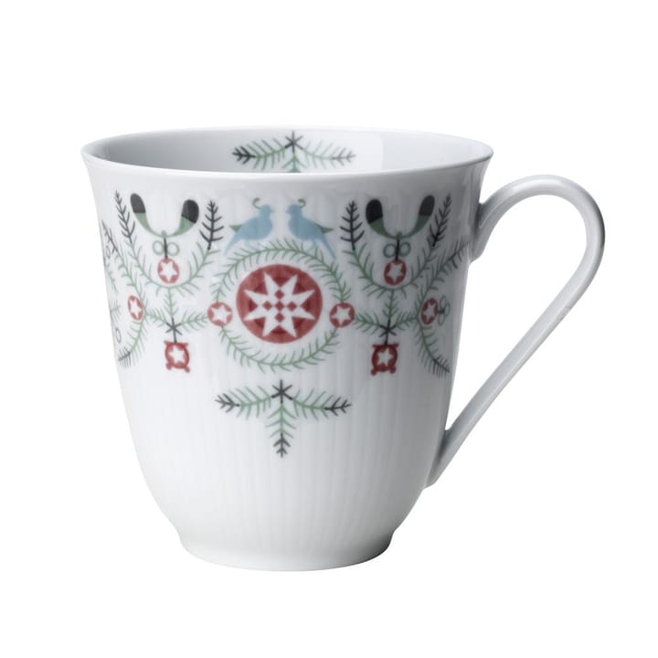 Caneca Swedish Grace Winter 30 cl - branco - Rörstrand