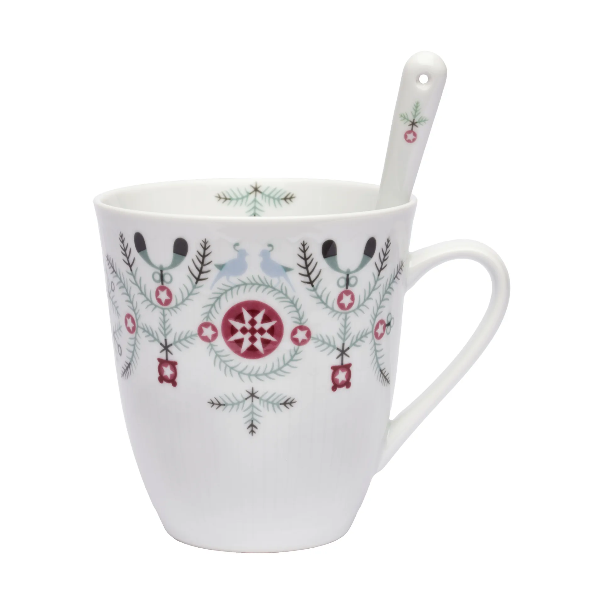 Caneca Swedish Grace Winter 50 cl, Branco  Rörstrand