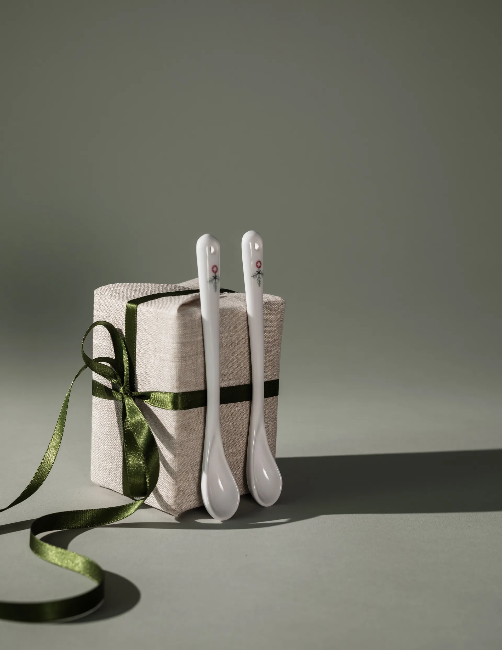 Colher Swedish Grace Winter 2 unidades, Branco  Rörstrand