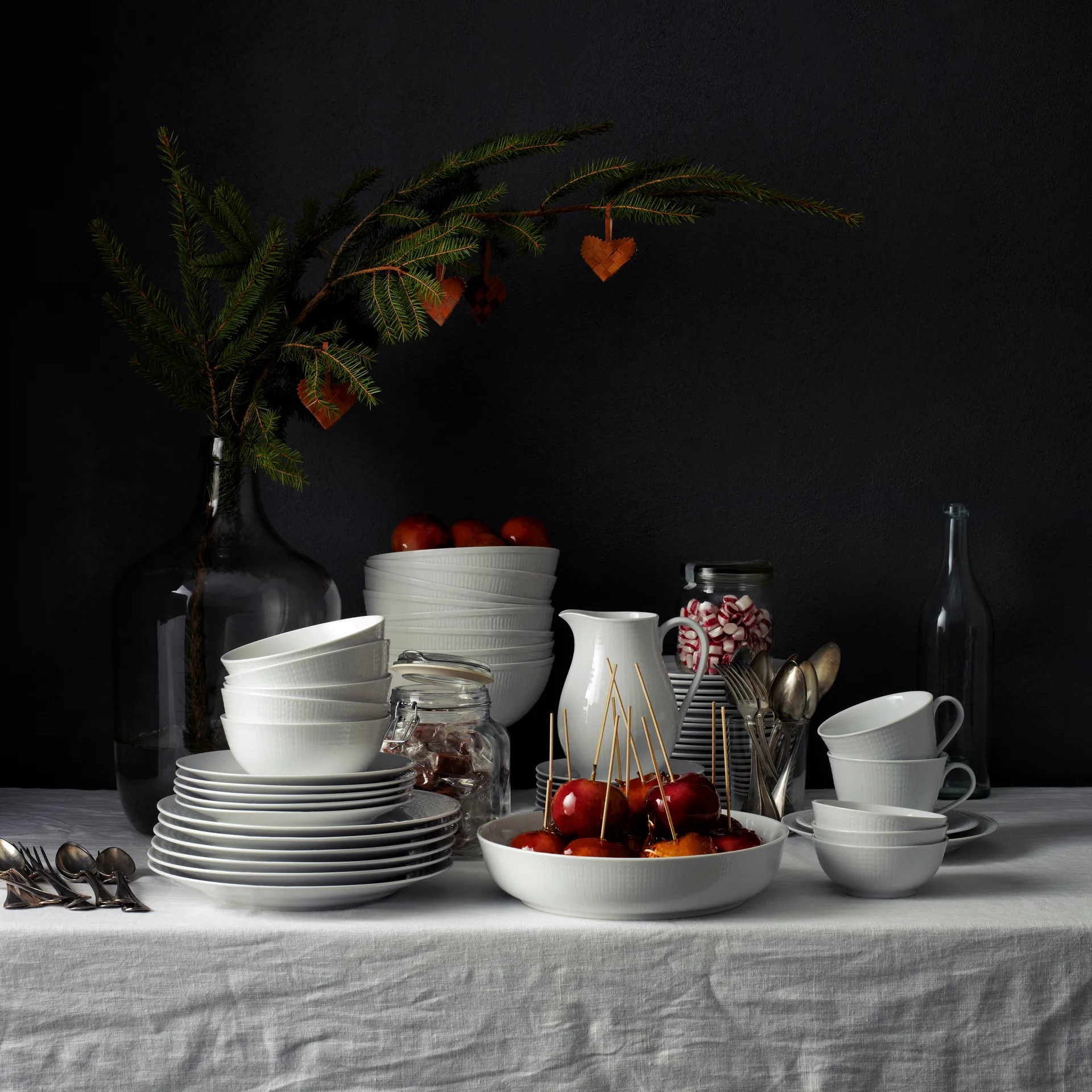 Conjunto de louça de entradas Swedish Grace, 8 unidades Rörstrand