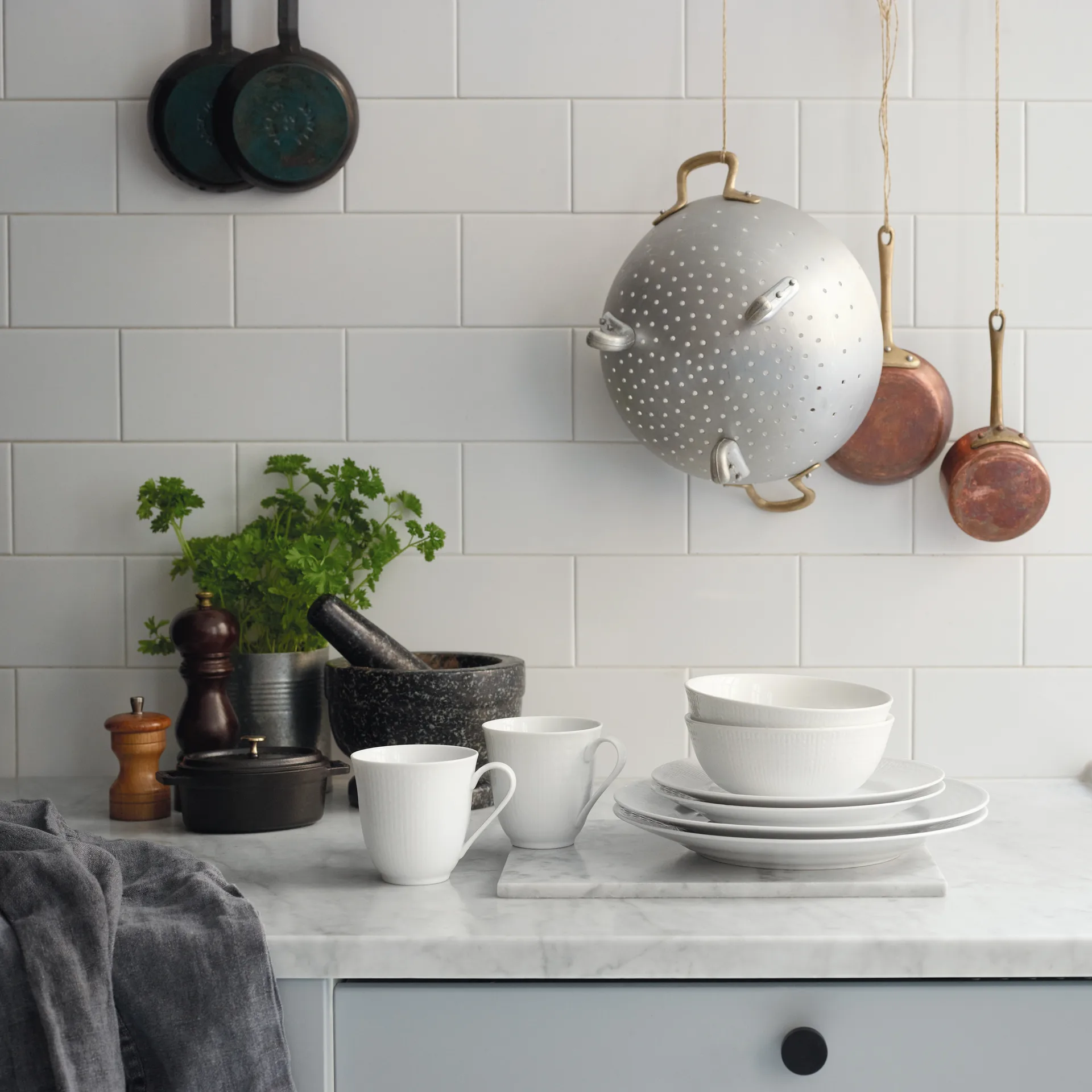 Conjunto de louça de entradas Swedish Grace, 8 unidades Rörstrand