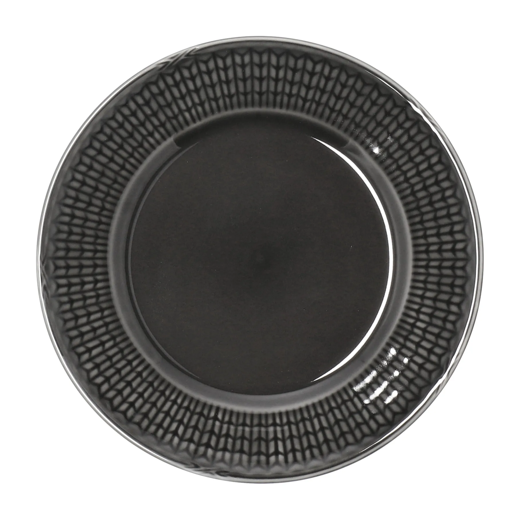 Prato de pão Swedish Grace Ø17 cm, stone (cinza escuro) Rörstrand