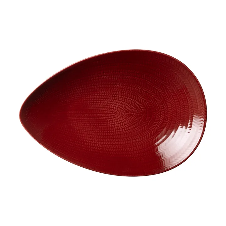 Prato de servir Blå eld - Vermelho, 20x29 cm - Rörstrand