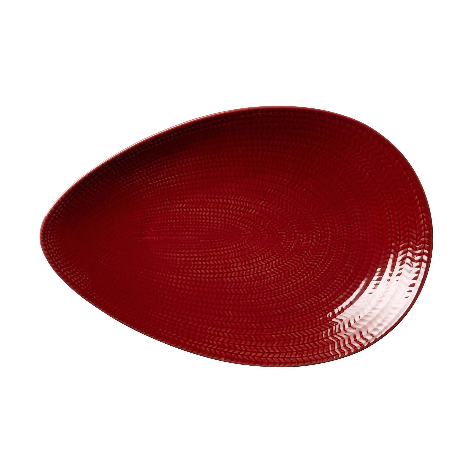 Prato de servir Blå eld, Vermelho, 24x35 cm Rörstrand