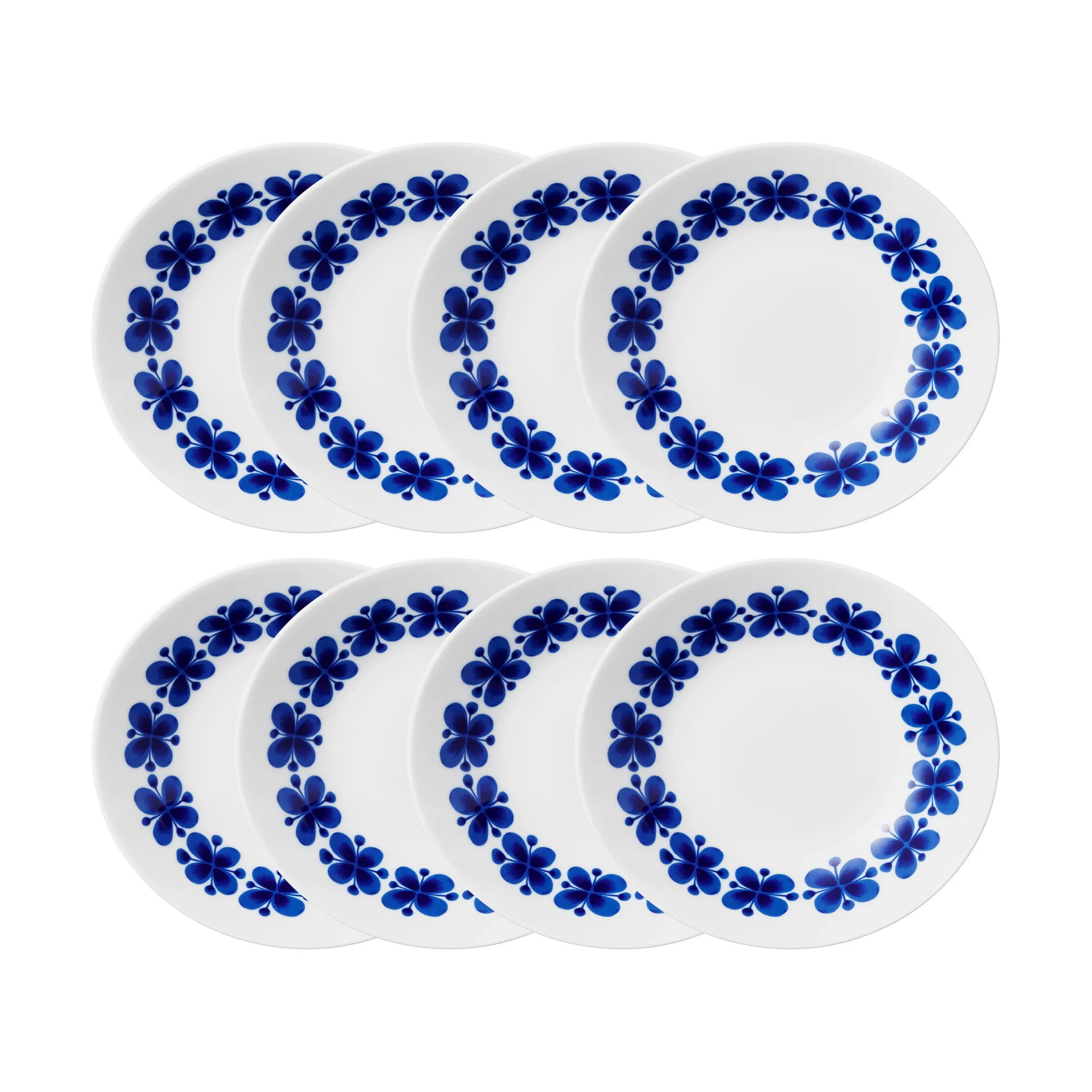 Prato fundo Mon Amie Ø20 cm embalagem de 8 - Azul,  Rörstrand