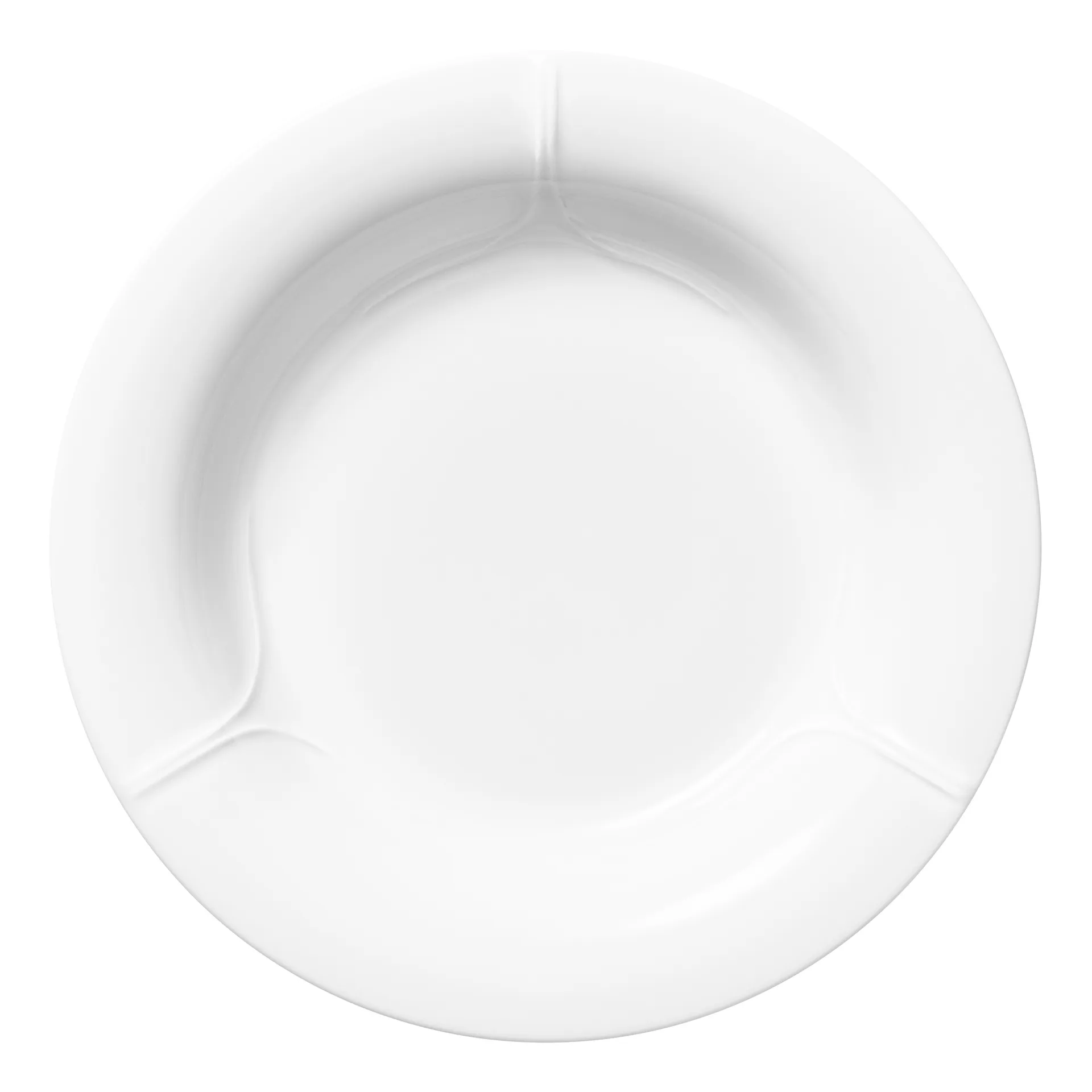 Prato fundo Pli Blanc 23 cm, branco Rörstrand