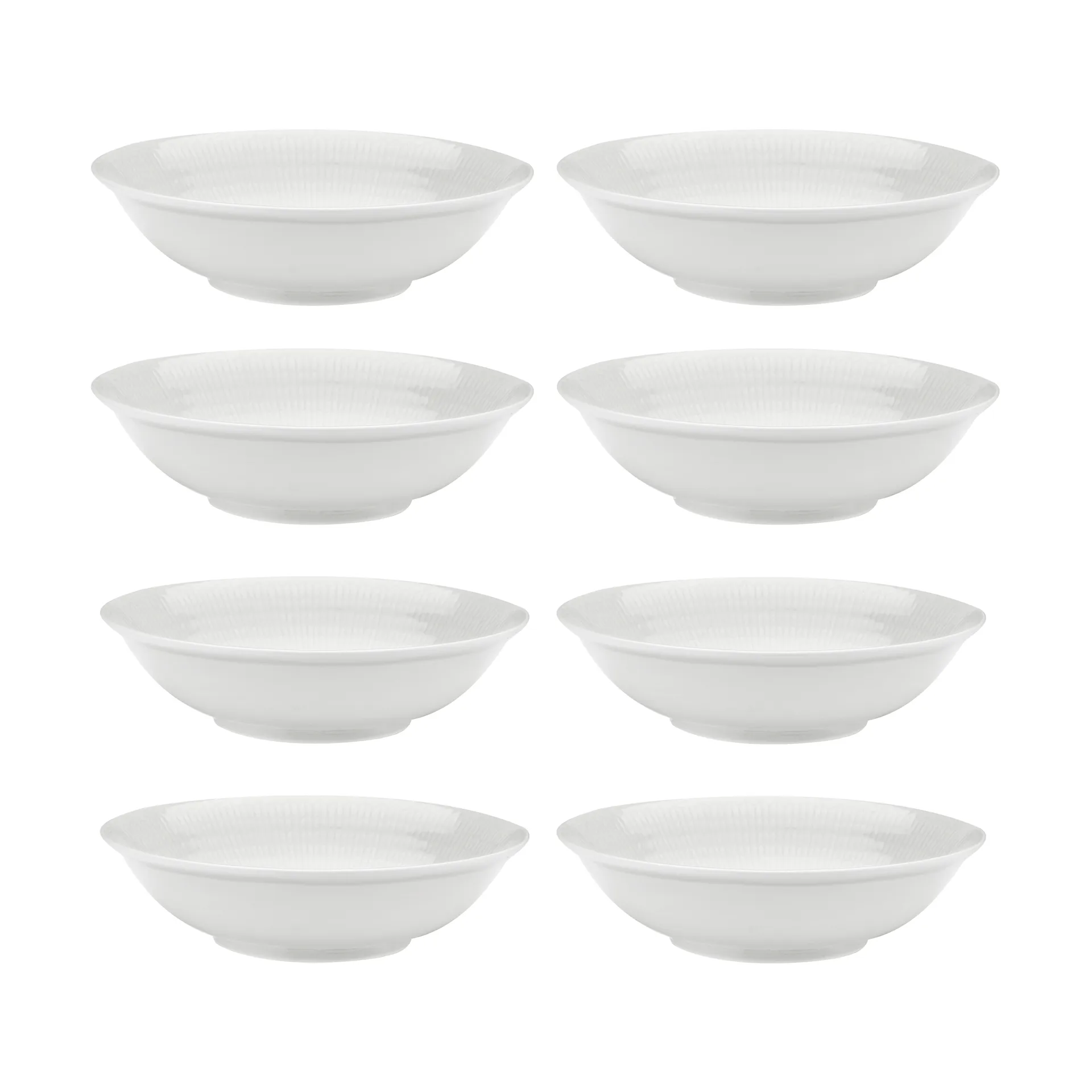 Prato fundo Swedish Grace Ø19 cm embalagem de 8 - Neve (branco),  Rörstrand