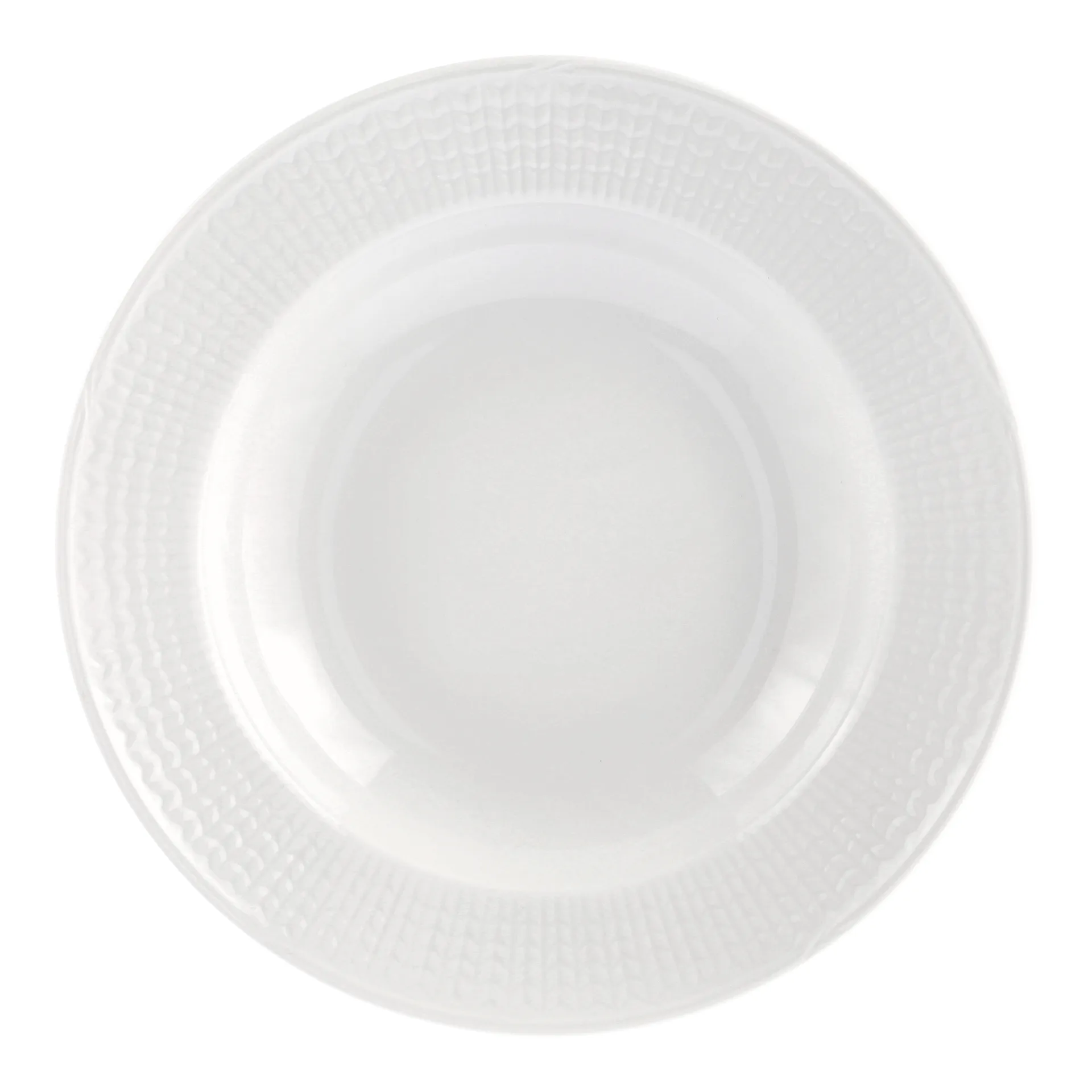 Prato fundo Swedish Grace Ø25 cm, snow (branco) Rörstrand