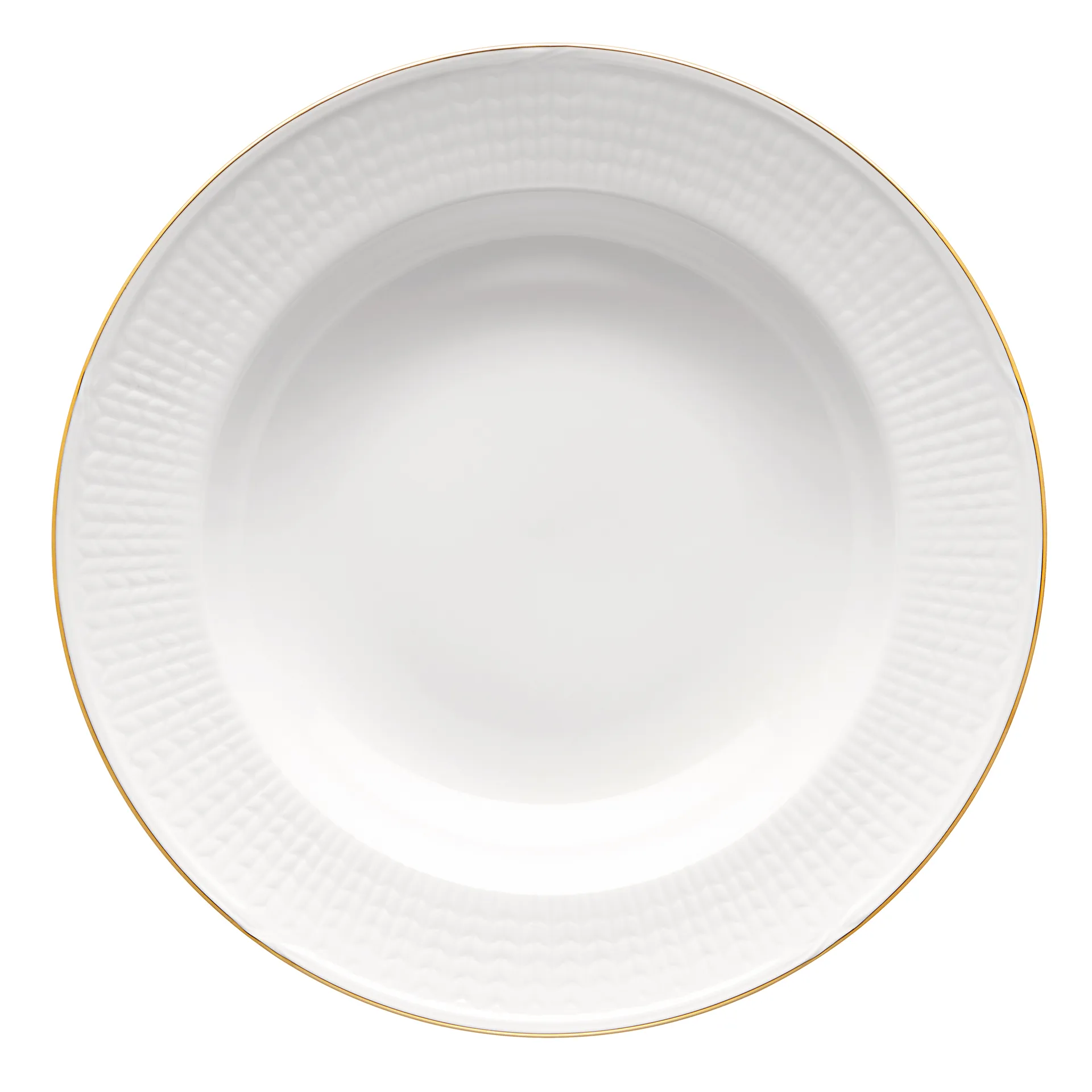 Prato fundo Swedish Grace Gala 25 cm, branco Rörstrand