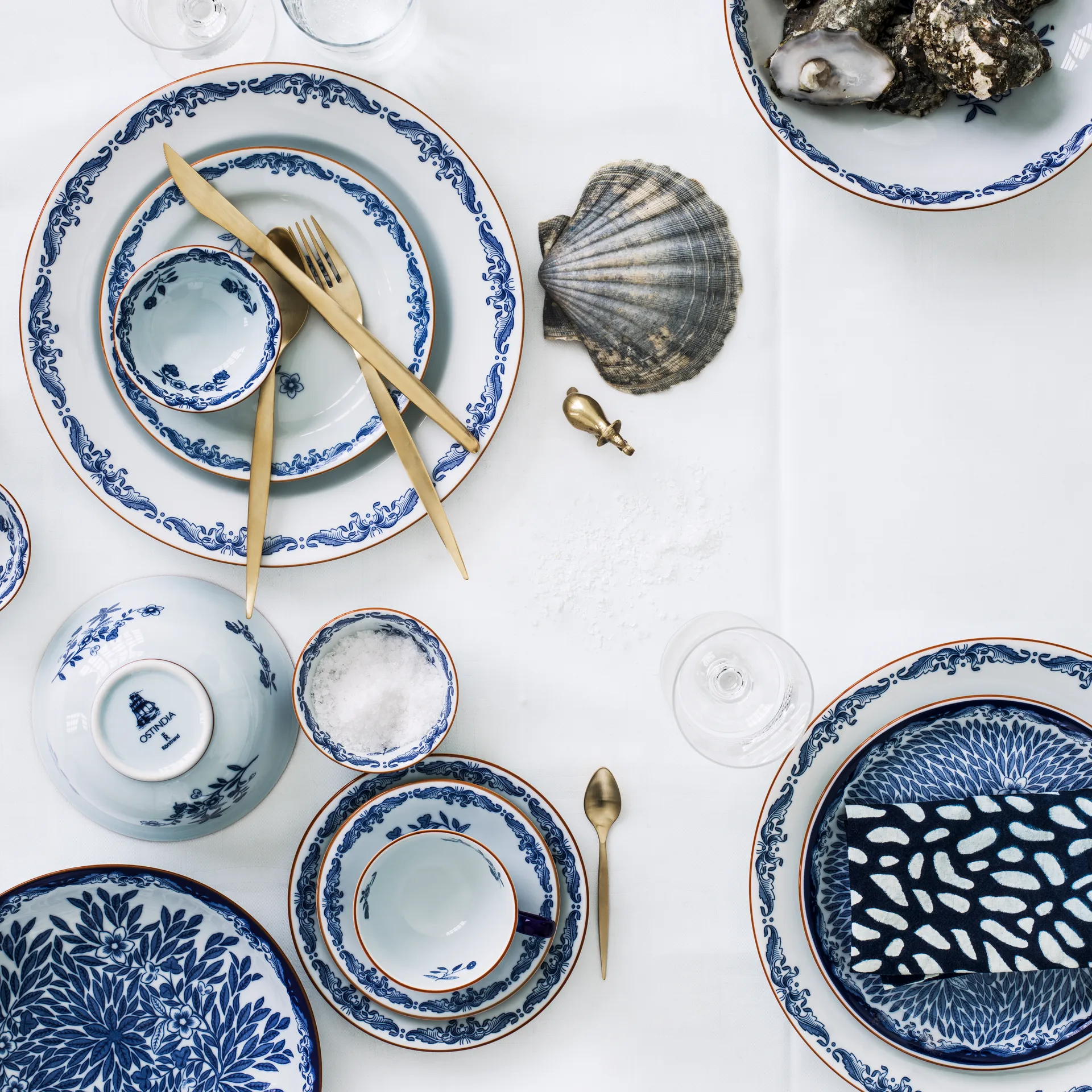 Prato Ostindia, 21 cm Rörstrand