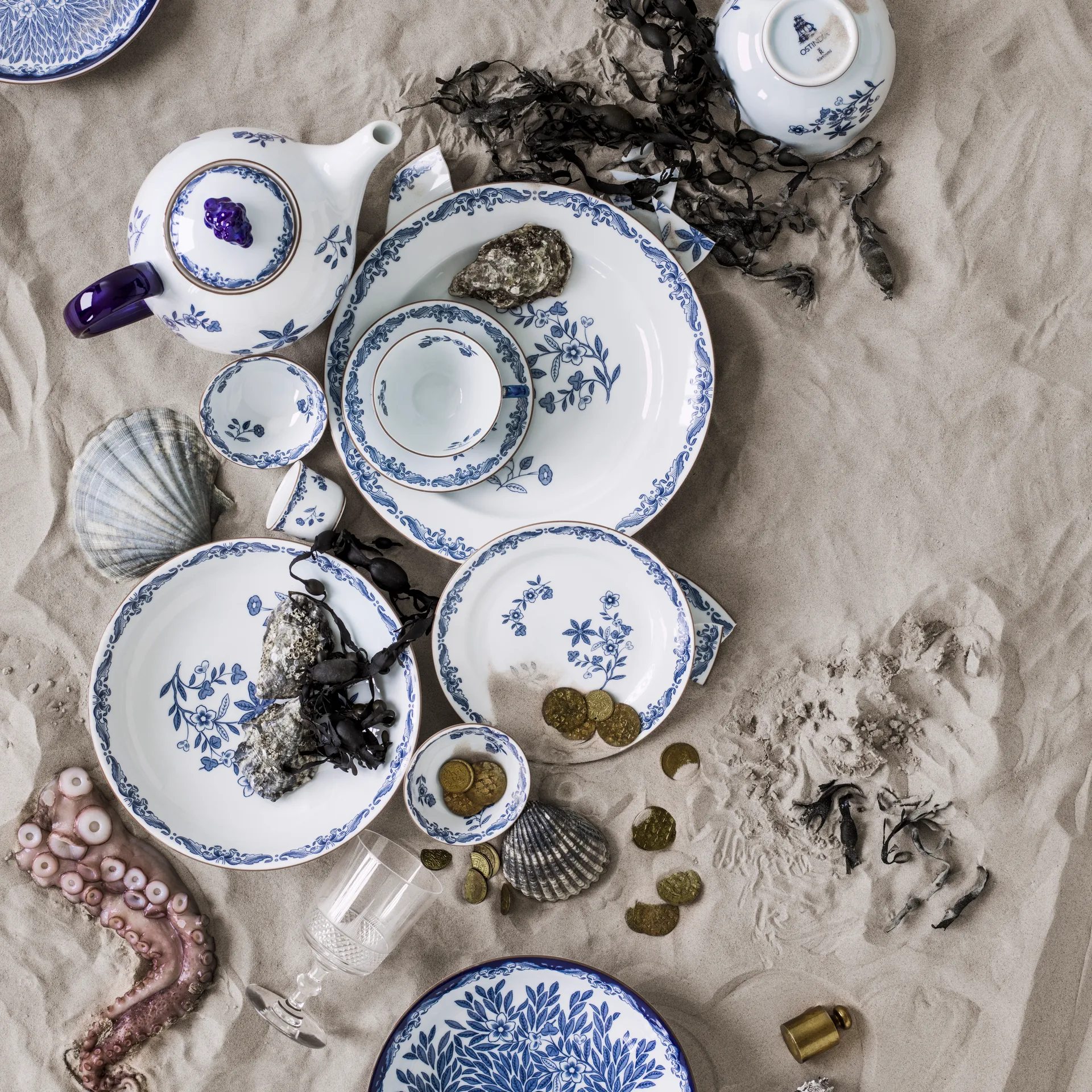 Prato Ostindia, 21 cm Rörstrand