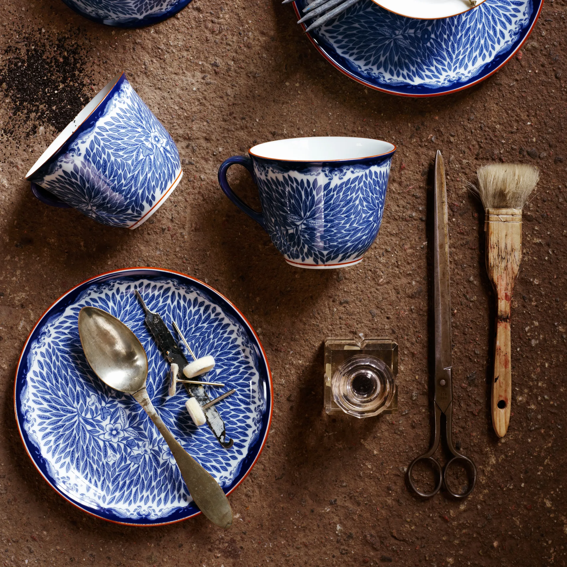 Prato Ostindia Floris, 20 cm Rörstrand