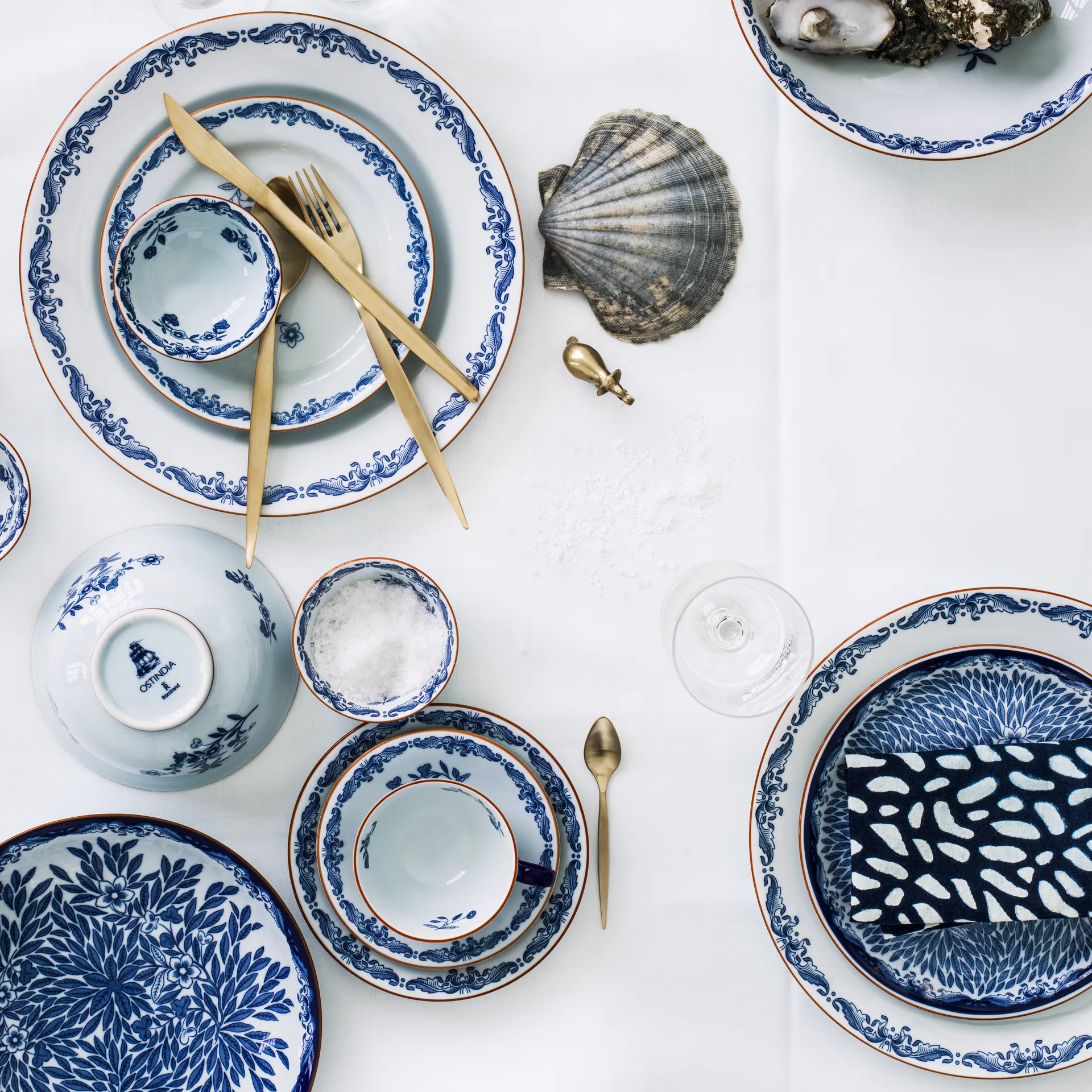 Prato Ostindia Floris, 20 cm Rörstrand