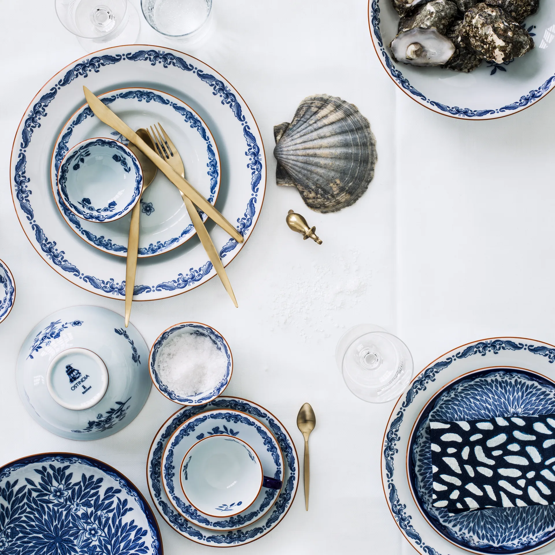 Prato pequeno Ostindia, 18 cm Rörstrand