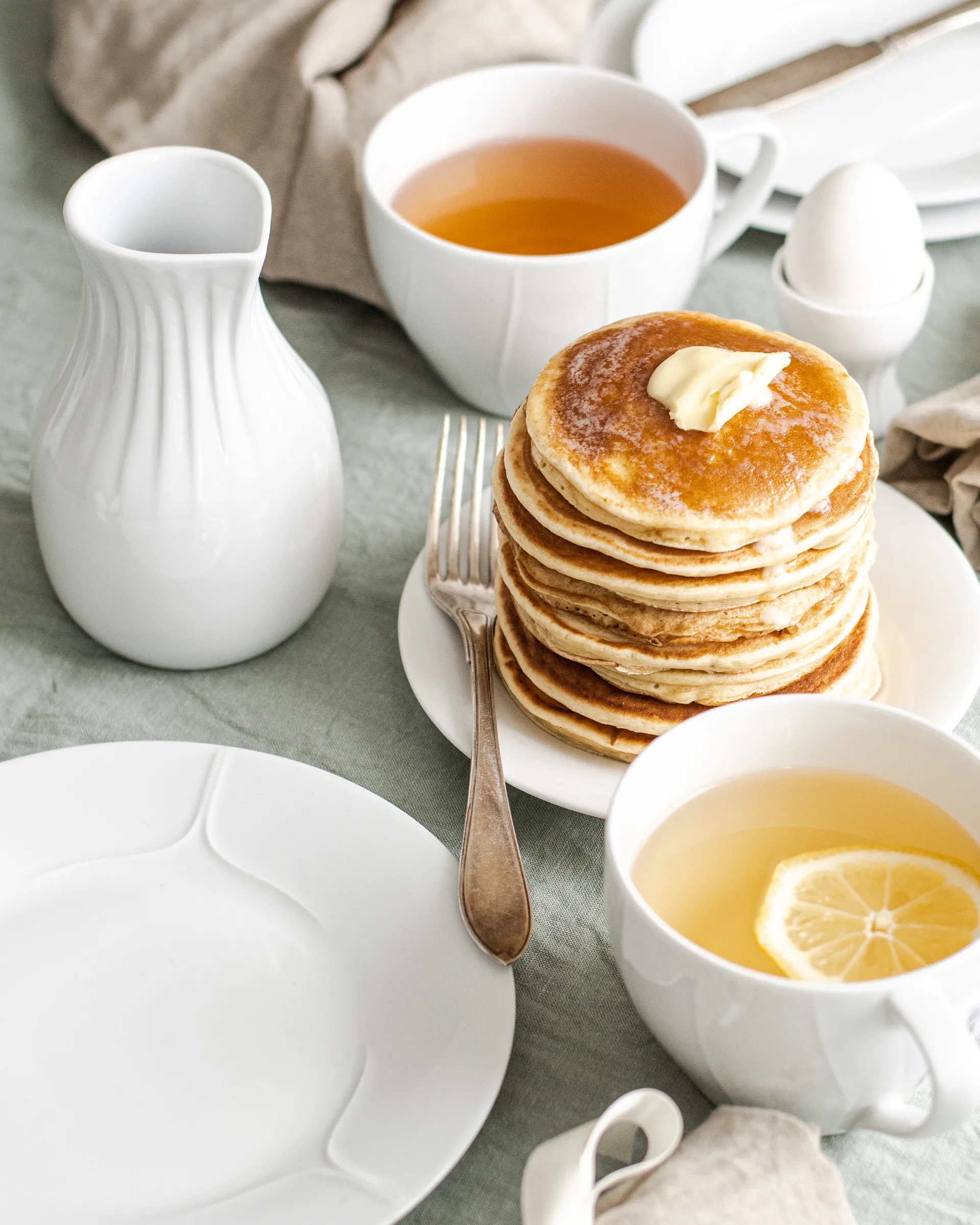 Prato Pli Blanc 21 cm, branco Rörstrand