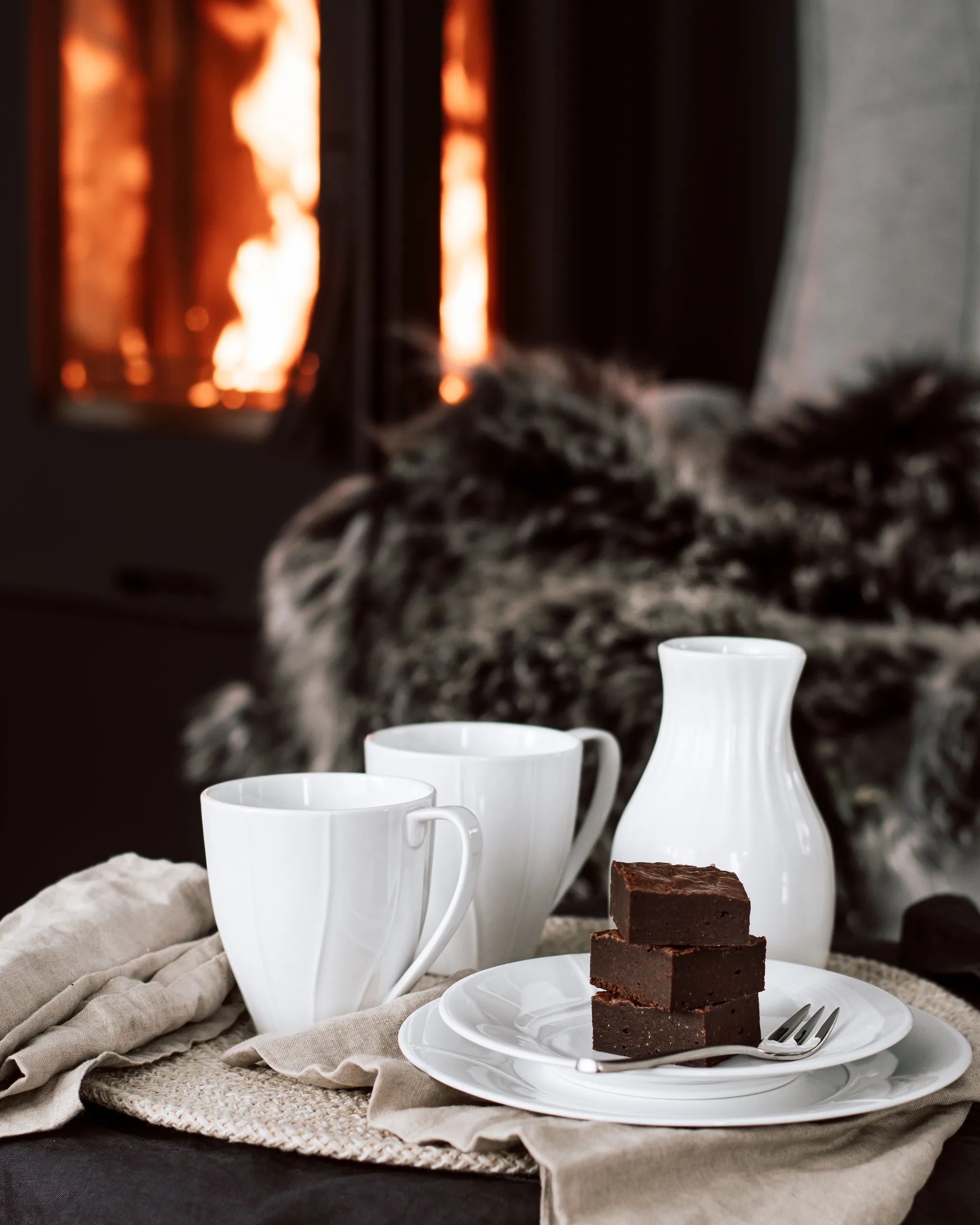 Prato Pli Blanc 21 cm, branco Rörstrand