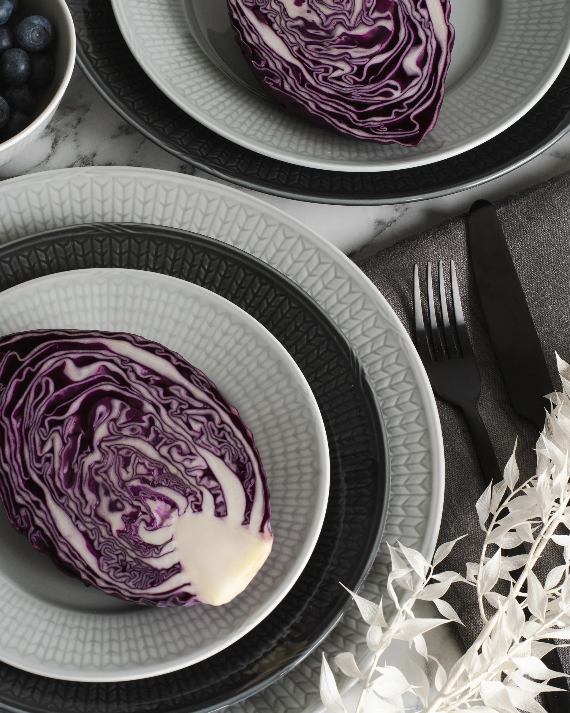 Prato Swedish Grace Ø24 cm, Mist (cinza) Rörstrand