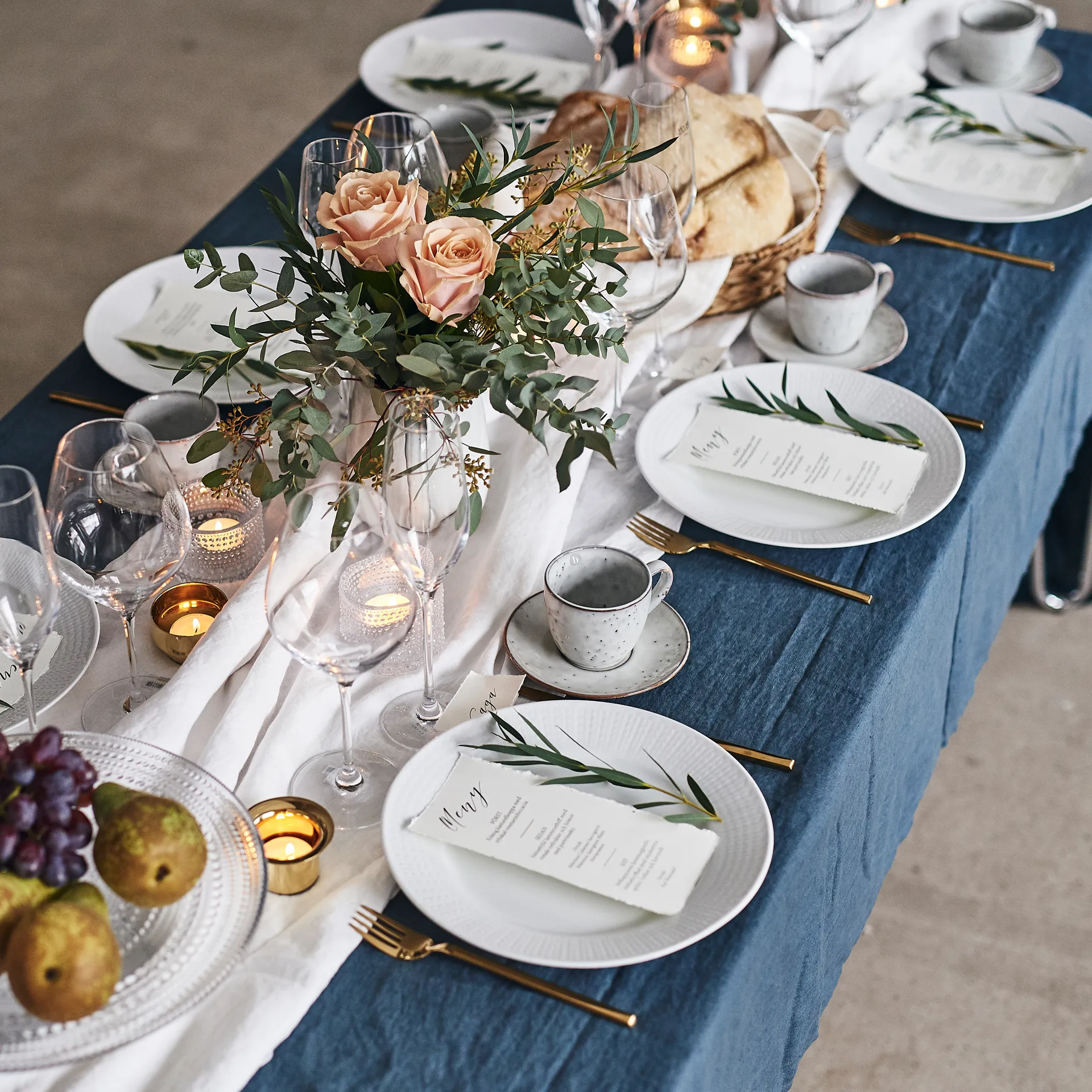 Prato Swedish Grace Ø27 cm embalagem de 8 - Neve (branco) Rörstrand