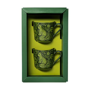 Rörstrand Blossa chávena - Verde, 14 cl, pack de 2 - Rörstrand