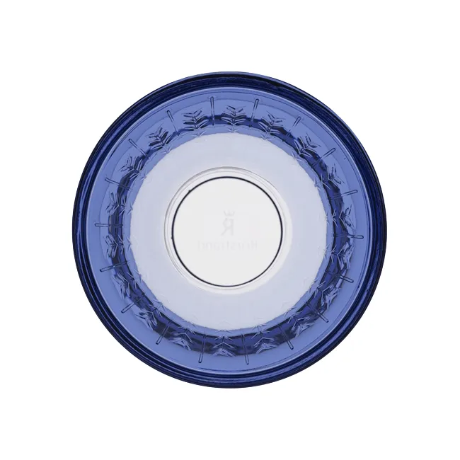 Swedish grace castiçal de vidro, Azul, 9 cm Rörstrand
