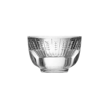 Swedish grace castiçal de vidro - Transparente, 9 cm - Rörstrand