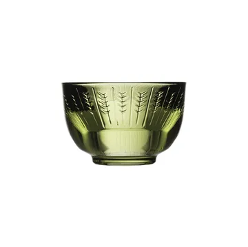 Swedish grace castiçal de vidro - Verde, 9 cm - Rörstrand