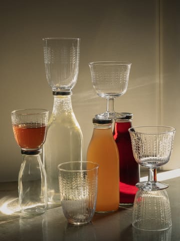 Swedish Grace copo de bebida com pé 25 cl 2 unidades - Claro - Rörstrand